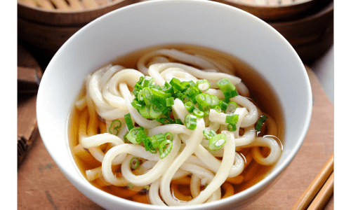 Foto de sopa udon